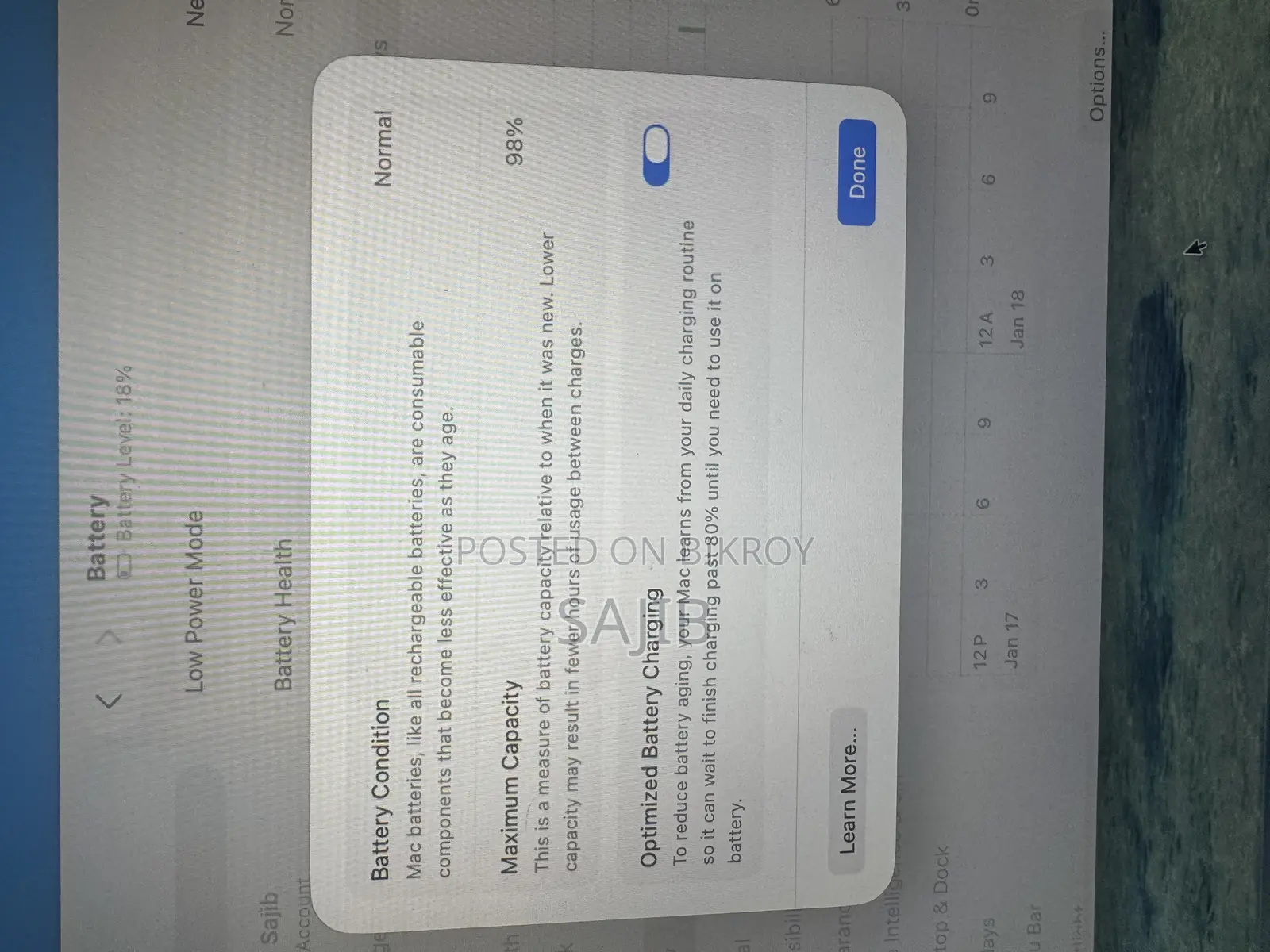Laptop Apple MacBook Air 8GB Apple M1 SSHD (Hybrid) 256GB