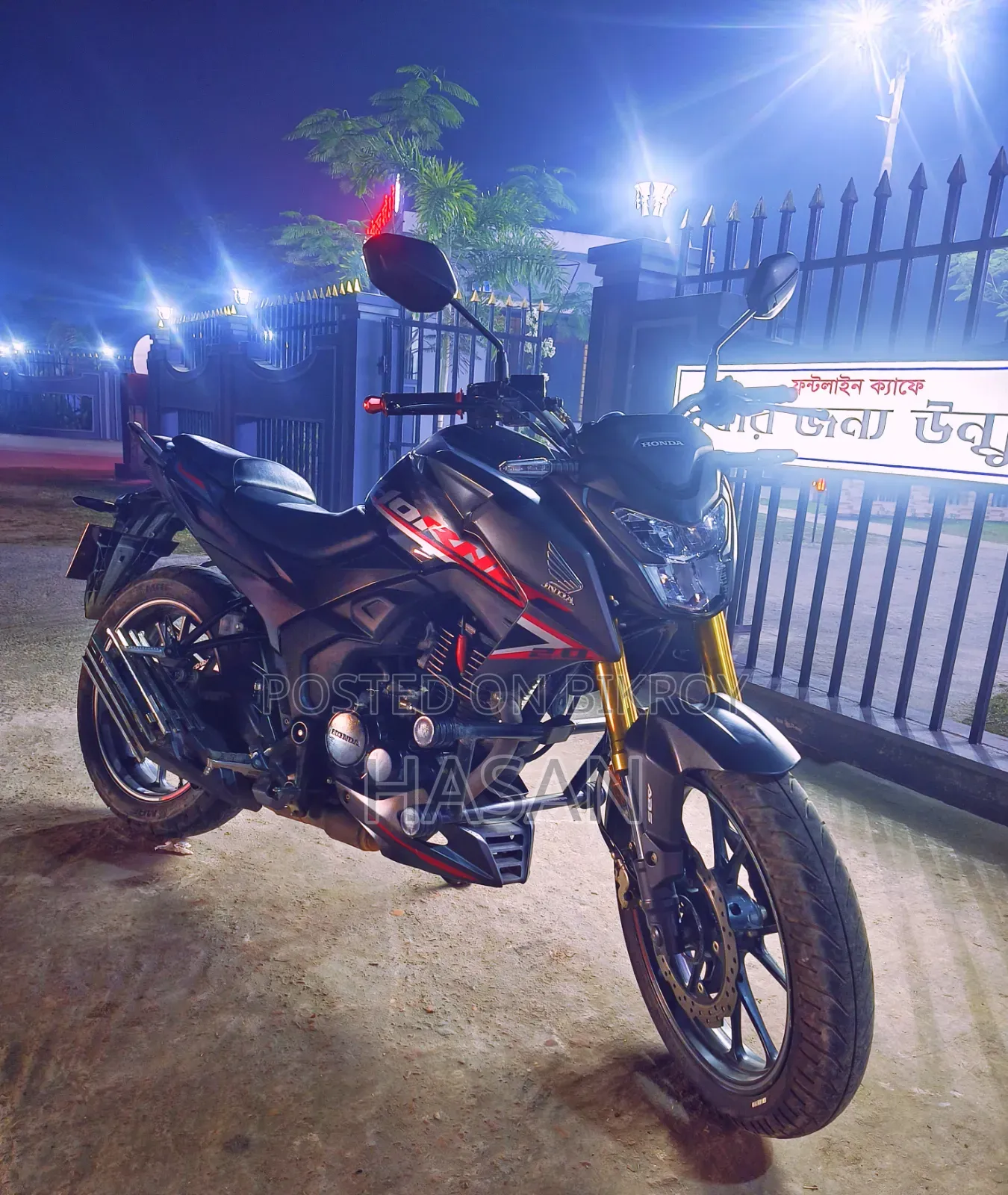 Honda Hornet 2025 Black