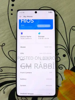 Tecno Camon 40 256 GB Black