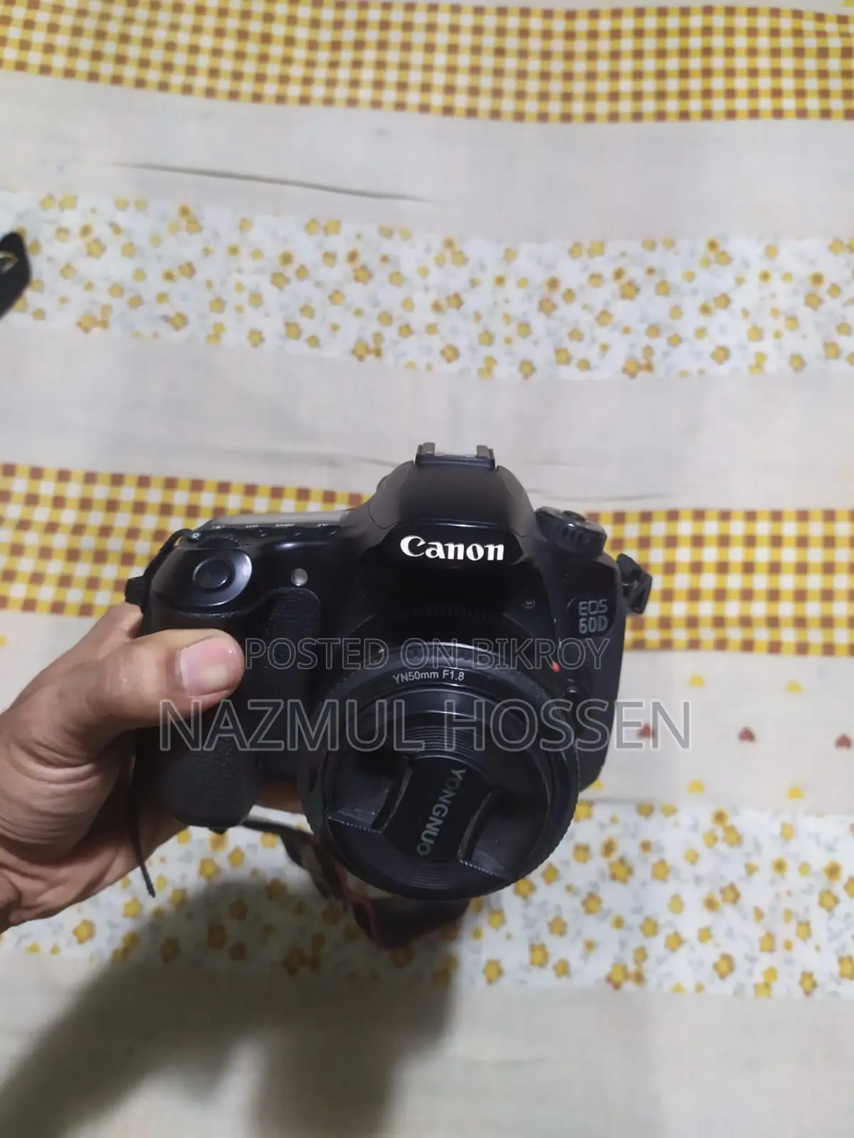 Canon 60d With 50 Mm Lens