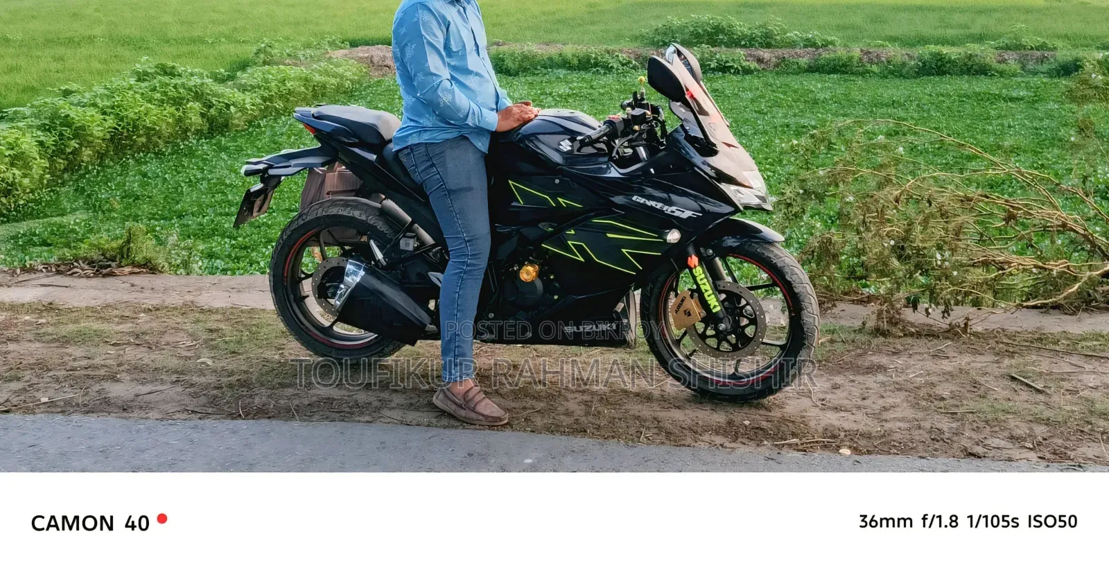 Suzuki Gixxer SF 2023 Black