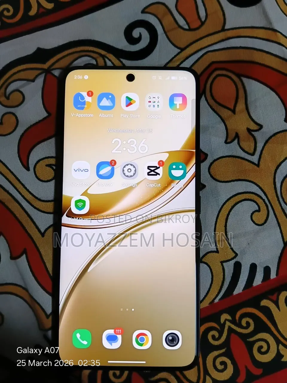 Vivo V50e 128 GB Blue