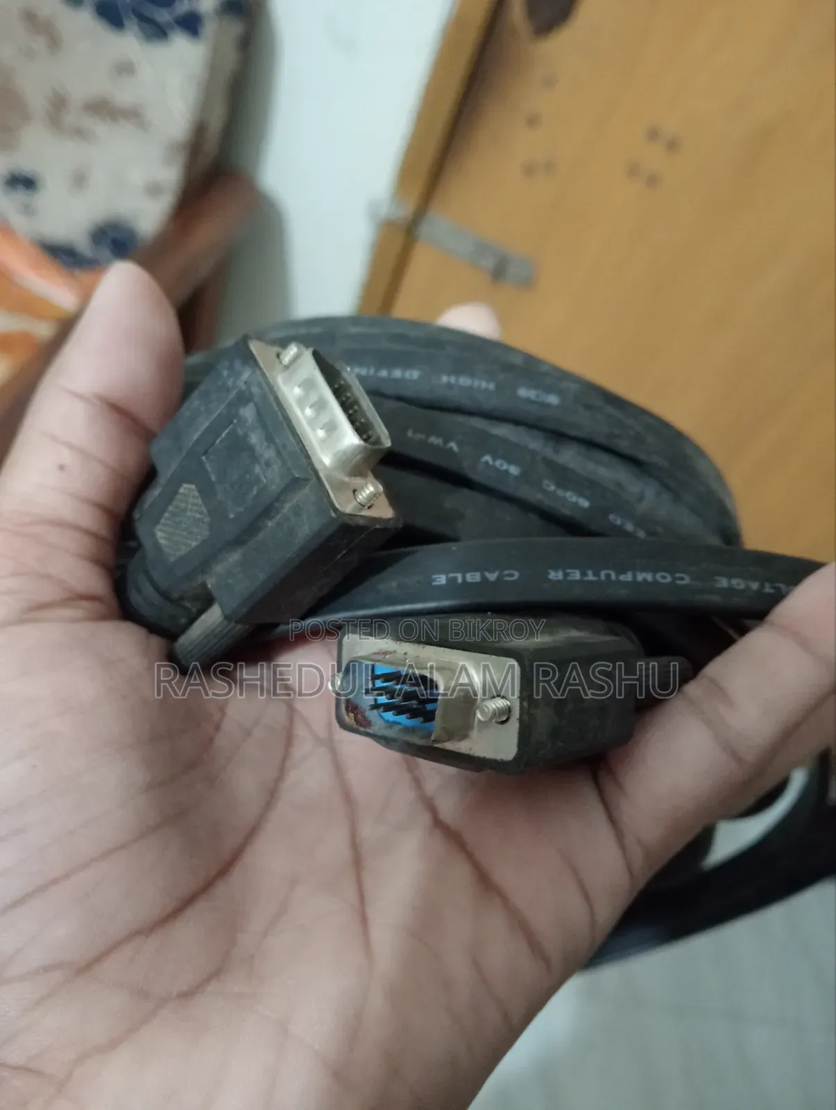 VGA Cable 50 Feet for Projector, Camera, etc.