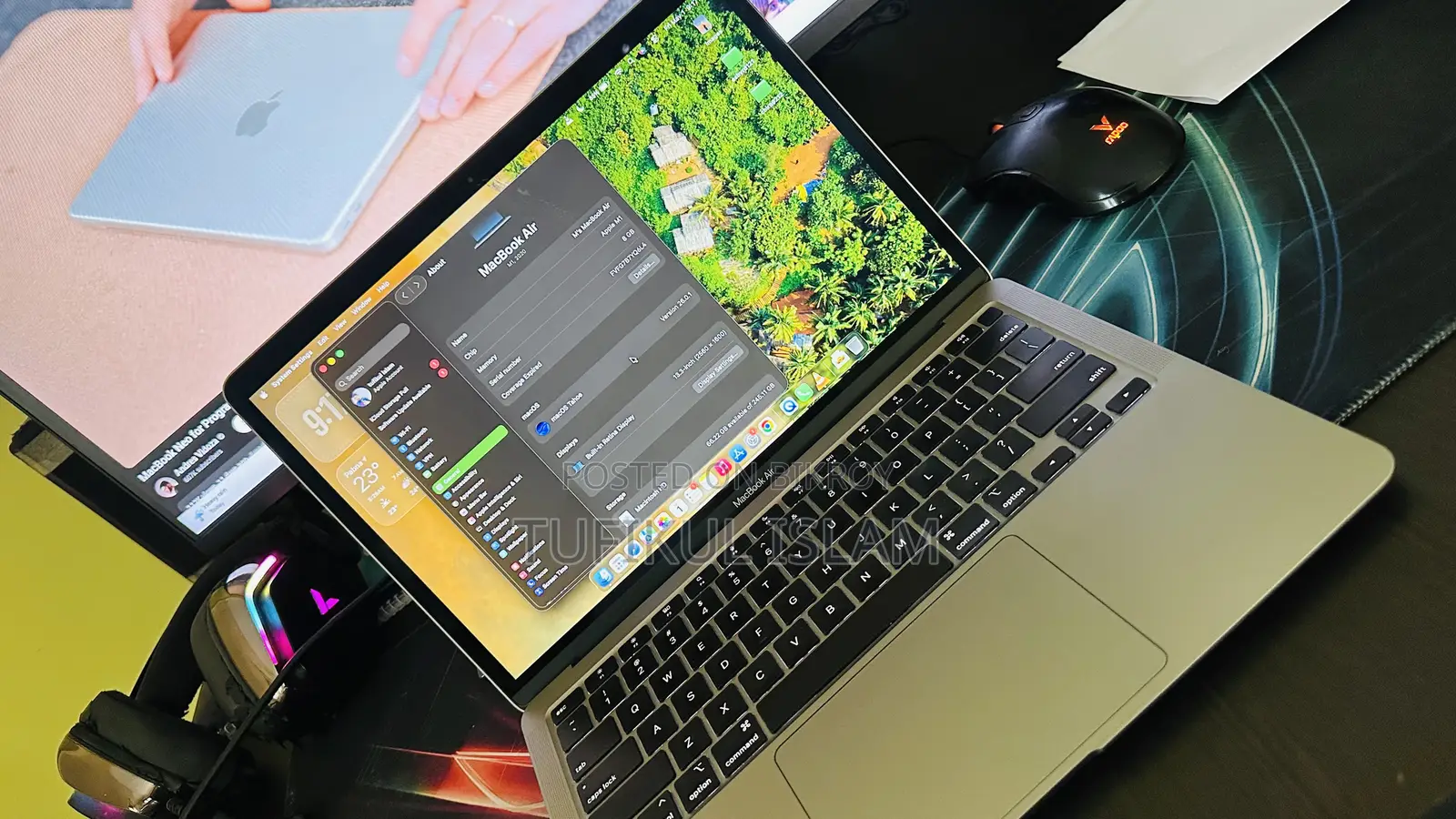 Laptop Apple MacBook Air 2020 M1 8GB Apple M1 eMMC 256GB