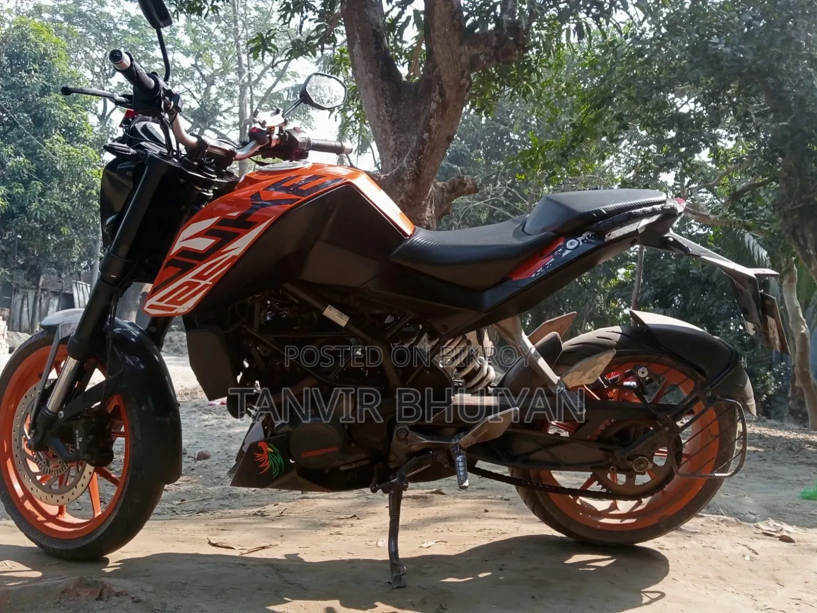 KTM Duke 125 2019 Orange