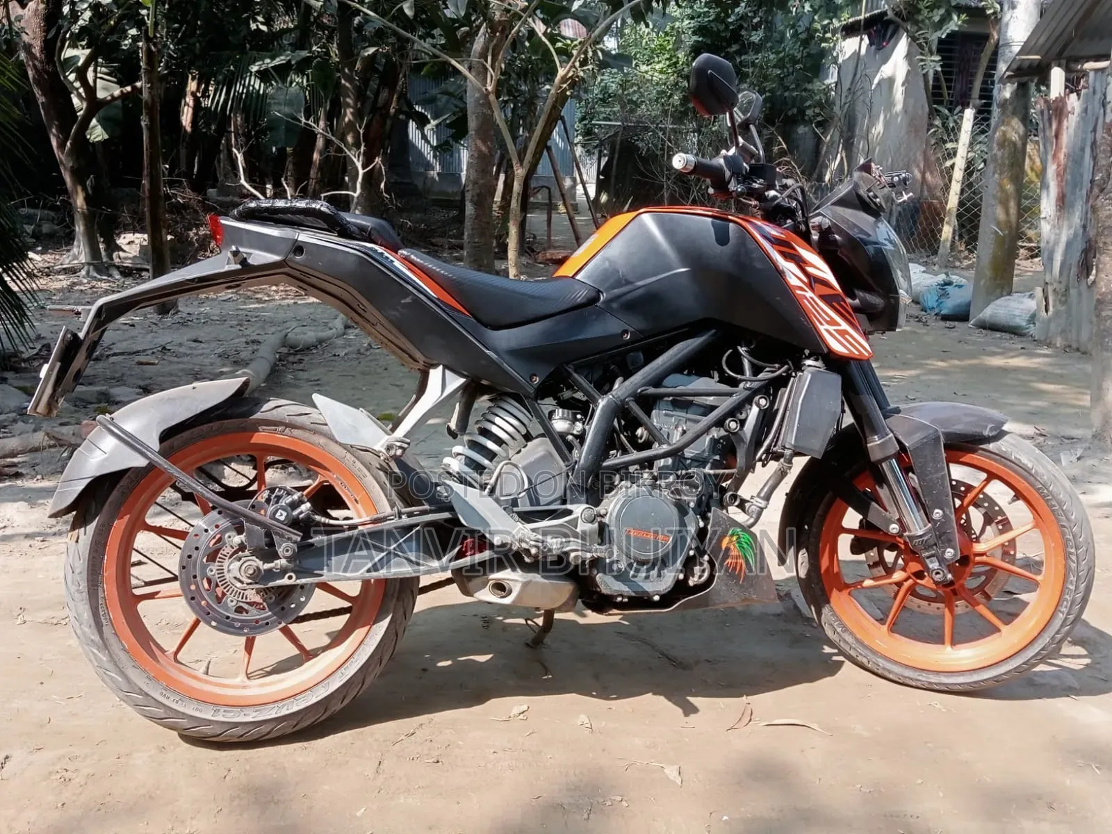 KTM Duke 125 2019 Orange
