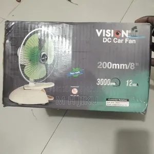 Vision 8" Dc Fan 12 Volt