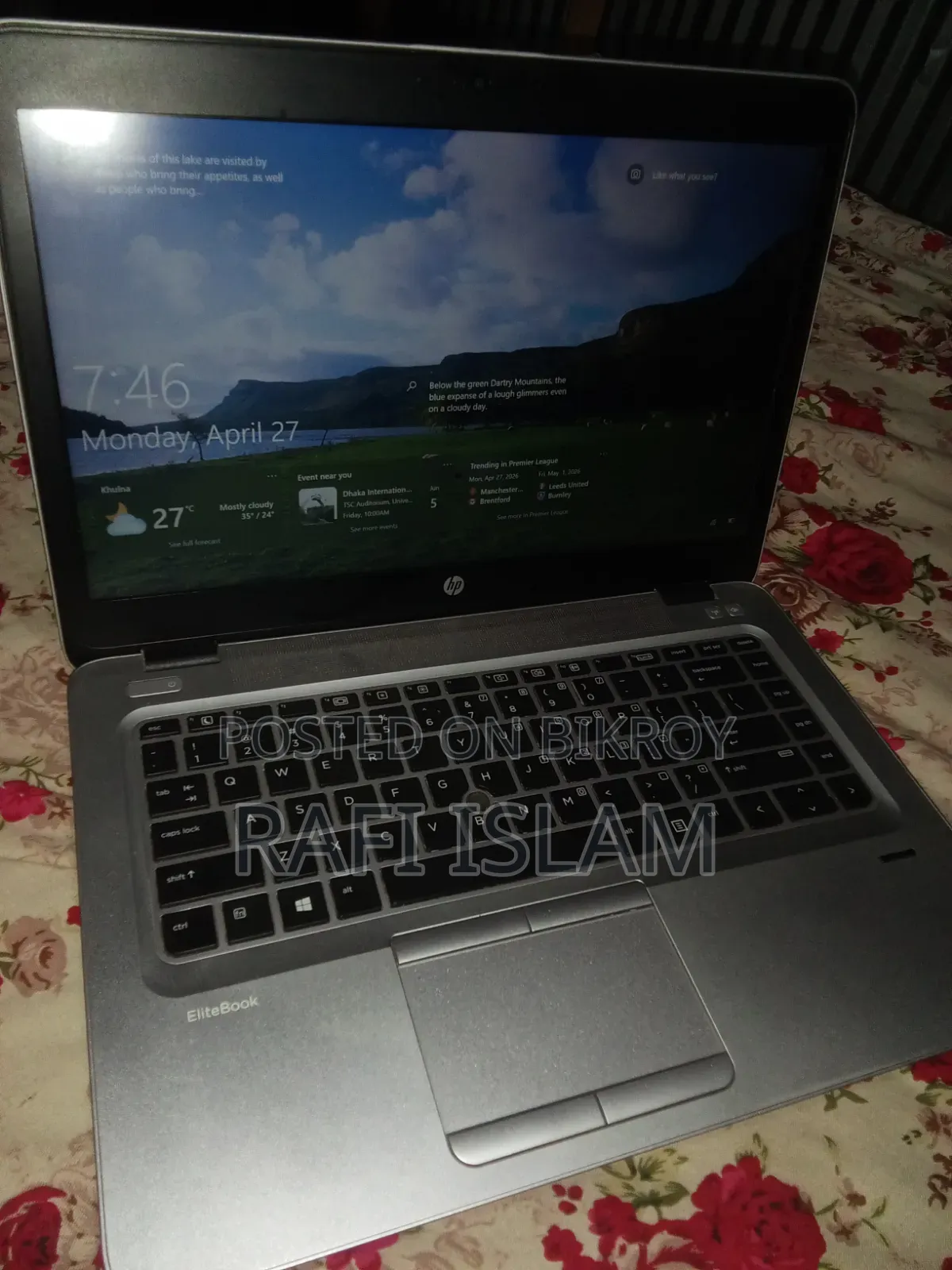 Laptop HP EliteBook 840 G6 8GB Intel Core I5 SSD 256GB