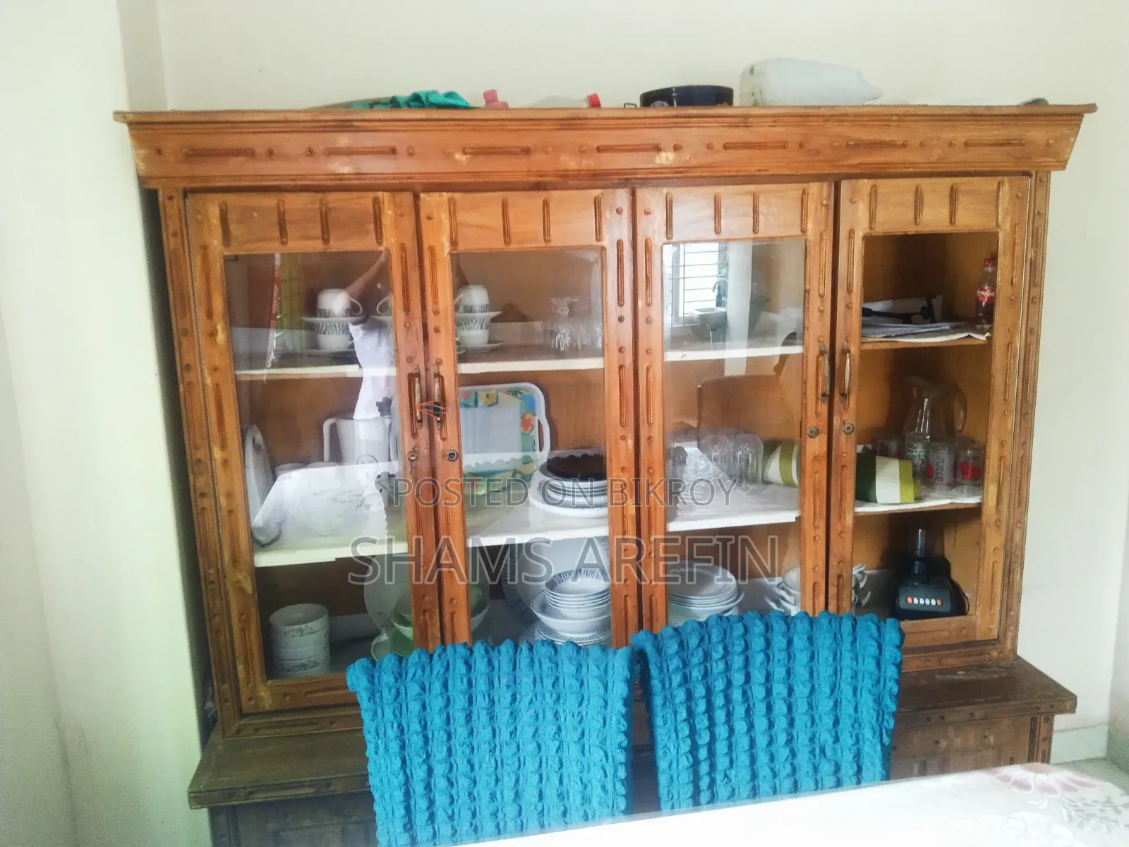Teak Wood Showcase