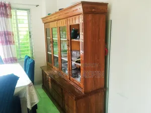 Teak Wood Showcase