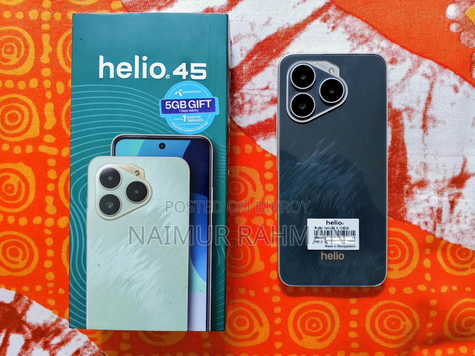 Helio 45 128 GB Gray