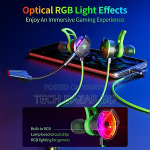 Plextone Rx3 Plus Type-C Gaming Earphone | High Bass | Low Latency