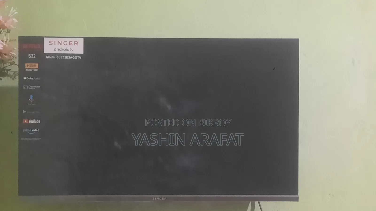Sinzer Android Tv 32"