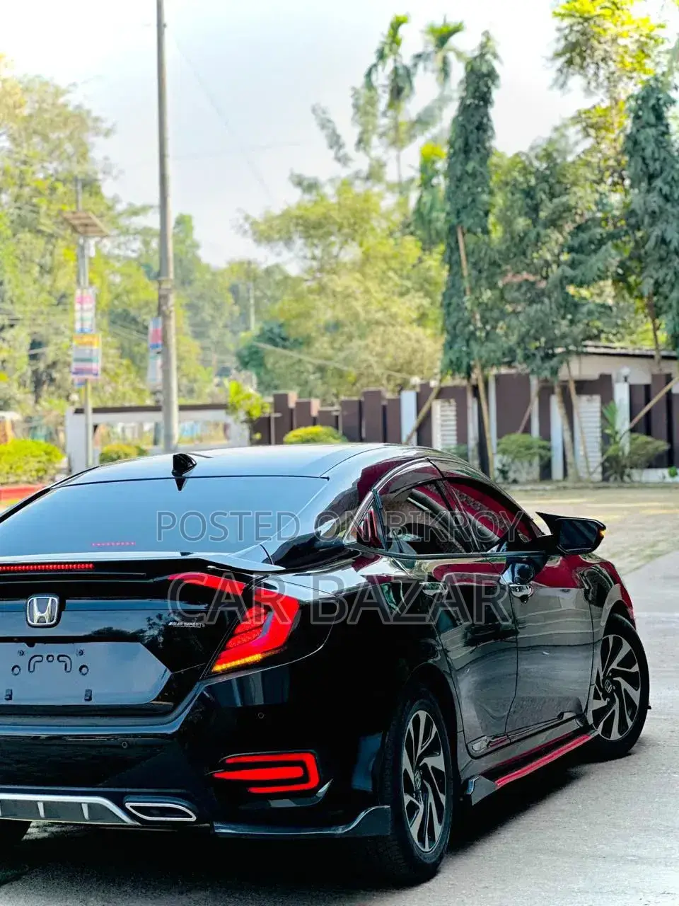 Honda Civic EX Sedan 2019 Black