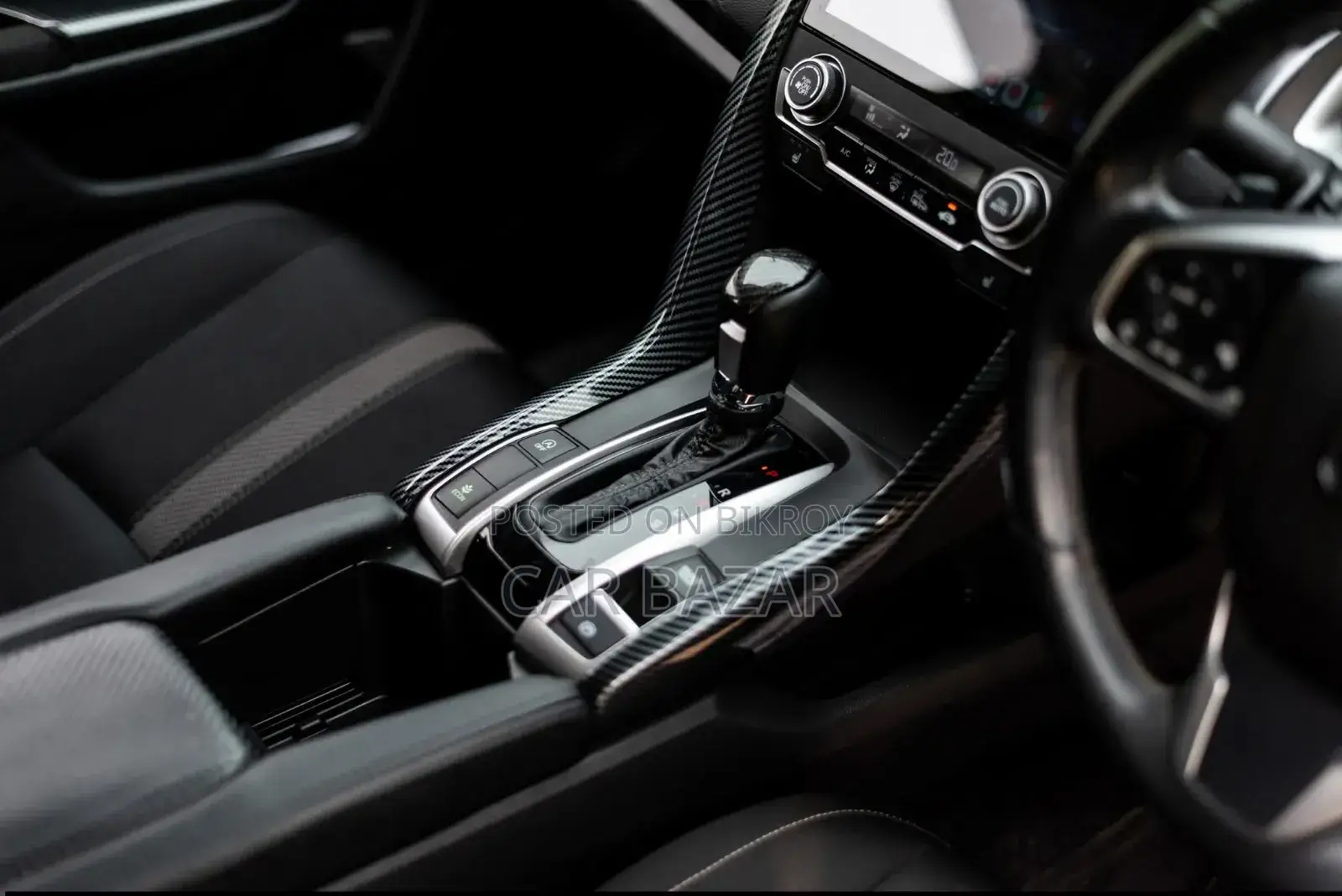 Honda Civic EX Sedan 2019 Black