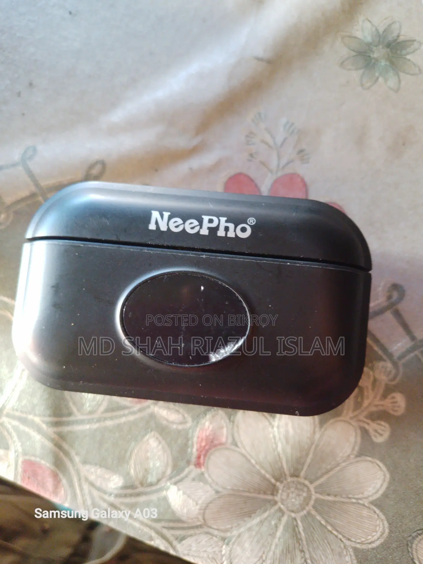 নিফো কলার ক্লিপ বাটন মাইক্রোফোন