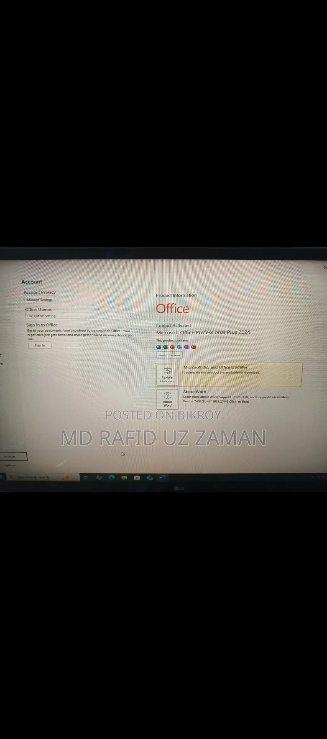 Desktop Computer 16GB Intel Core I5 HDD+SSD 640GB