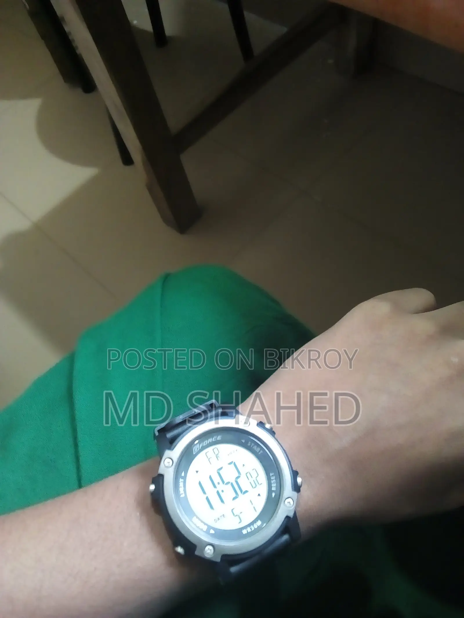 Original G Force R Watch . Water Resistant 30 Mitar , Fresh Condition