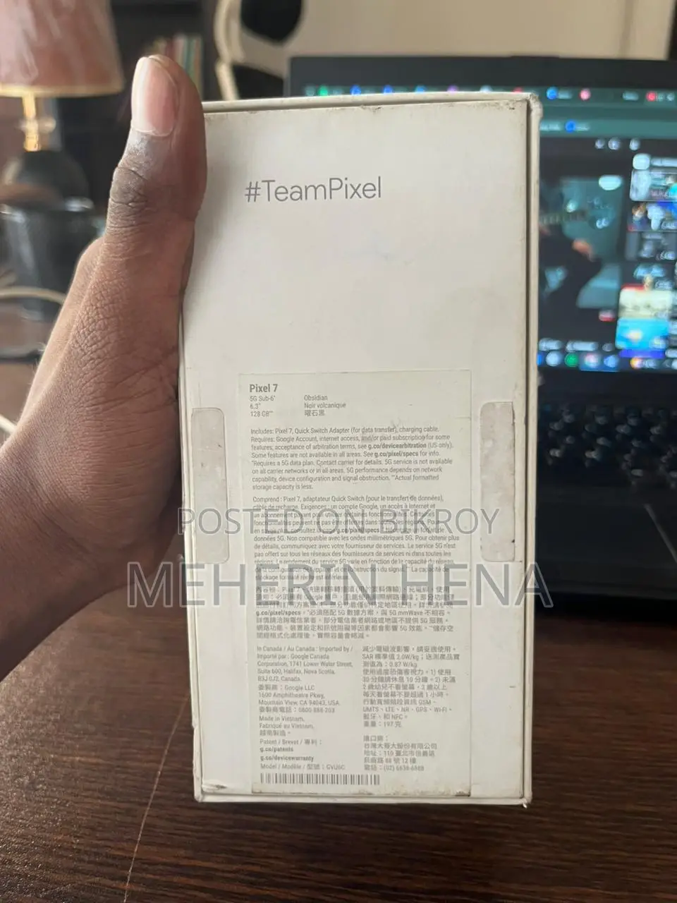 Google Pixel 7 128 GB Black