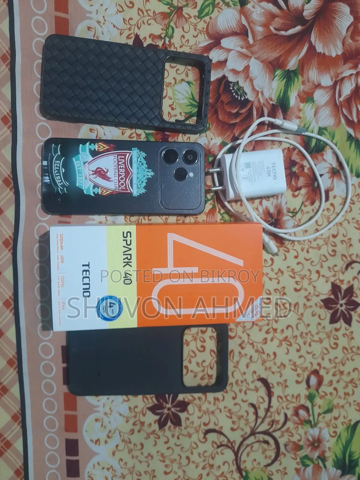 Tecno Spark 40 128 GB Black