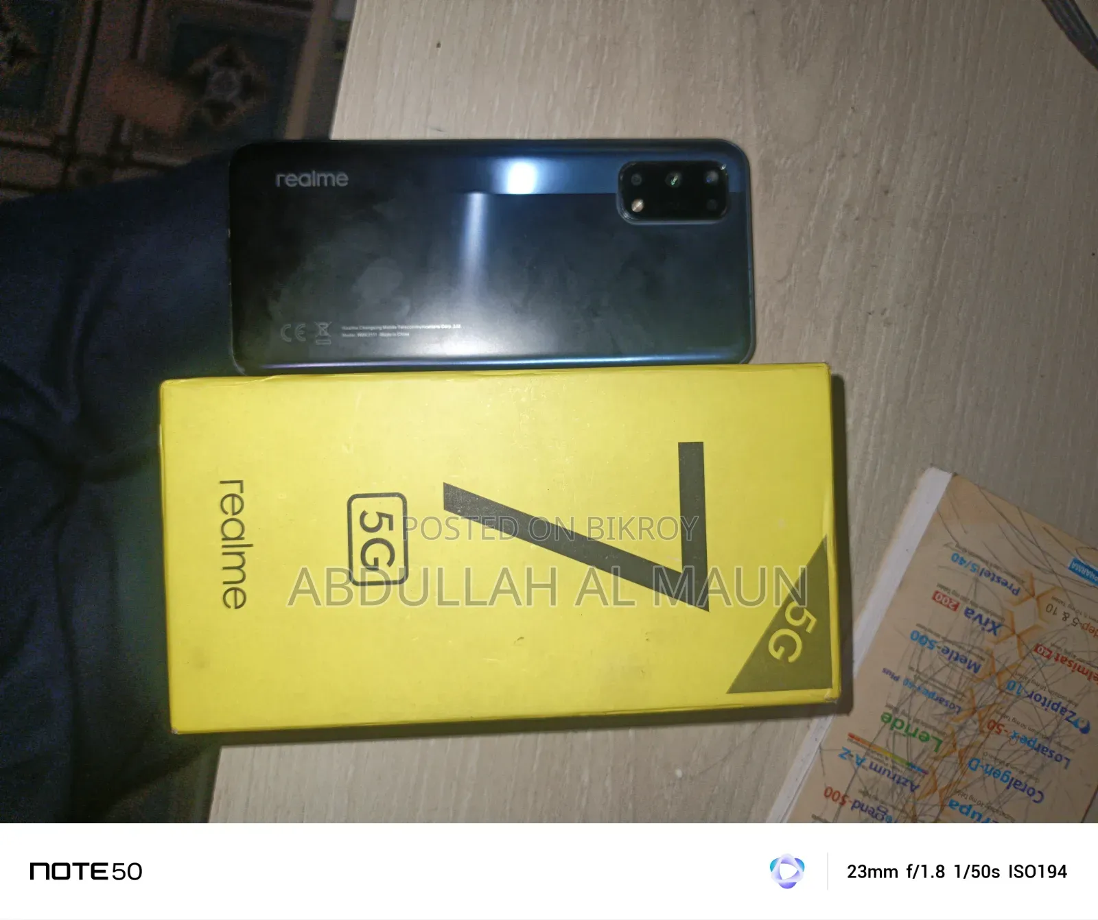 Realme 7 5G 128 GB Black