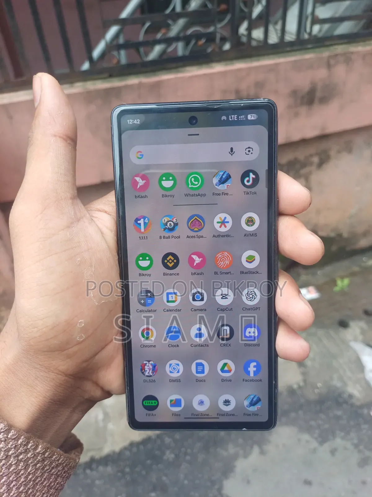 New Google Pixel 7a 128 GB Black