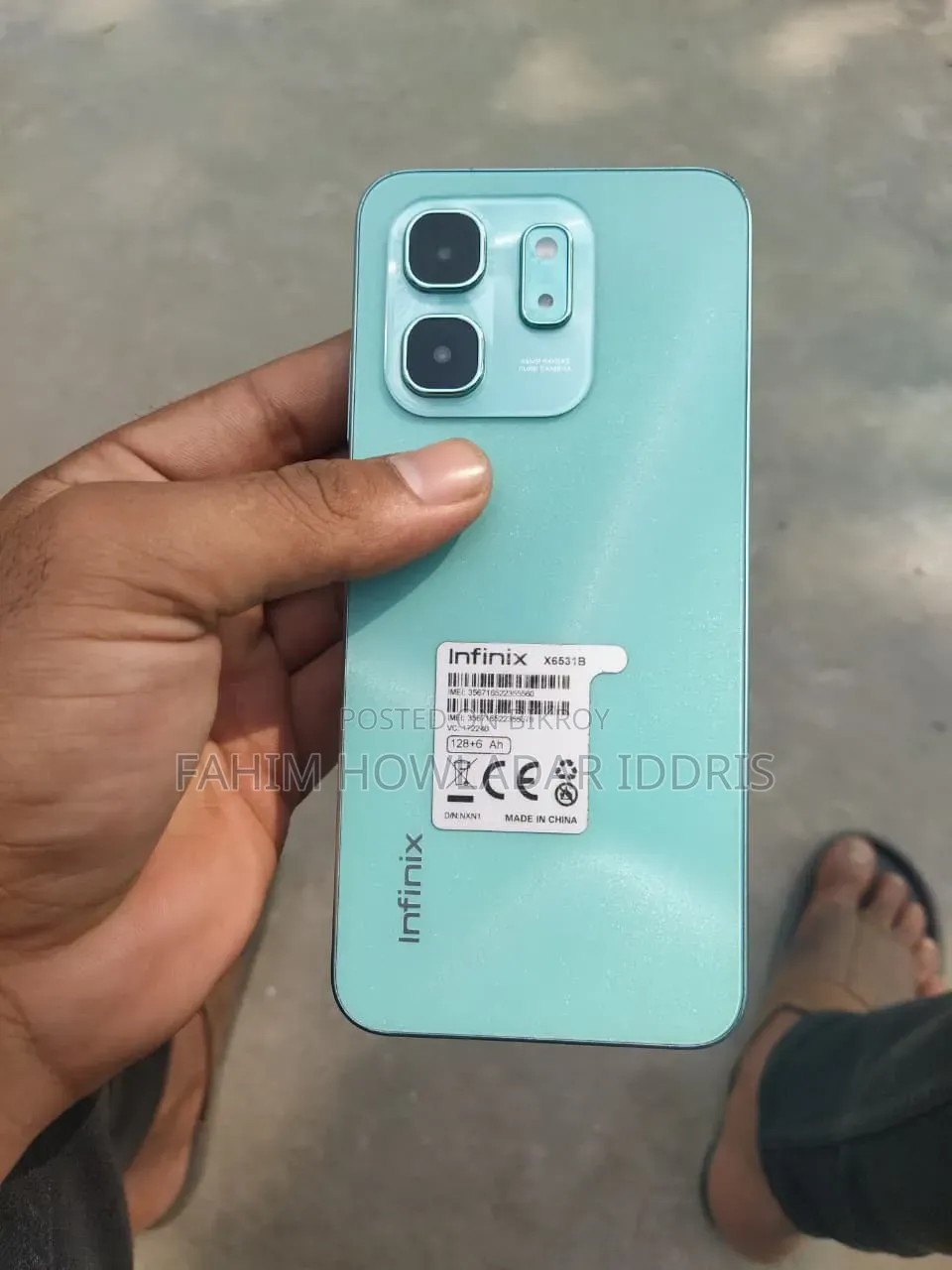 Infinix Hot 50i 128 GB Green