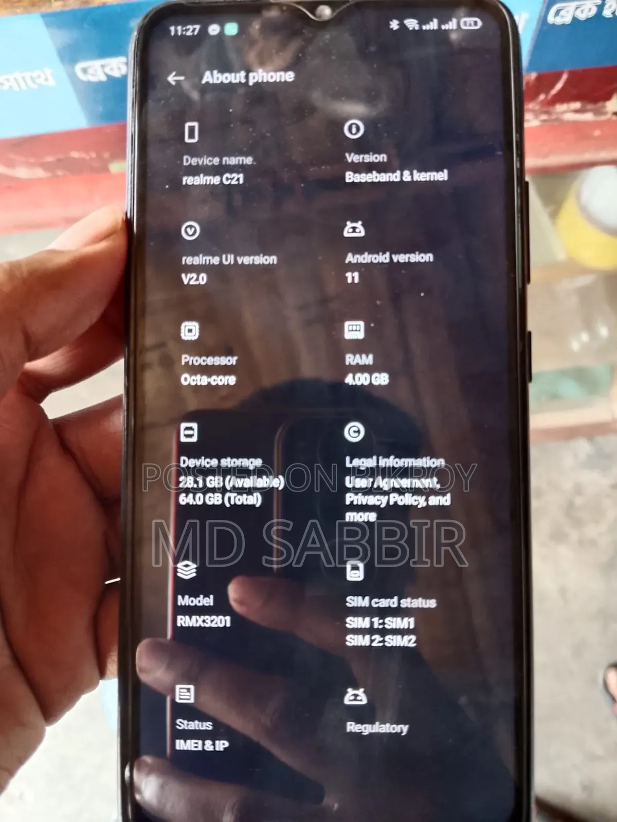 Realme C21Y 64 GB Black