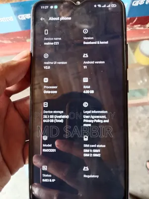 Realme C21Y 64 GB Black