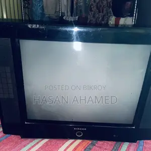 Singer TV 21" + New Set-Top Box (Used for 40 days)