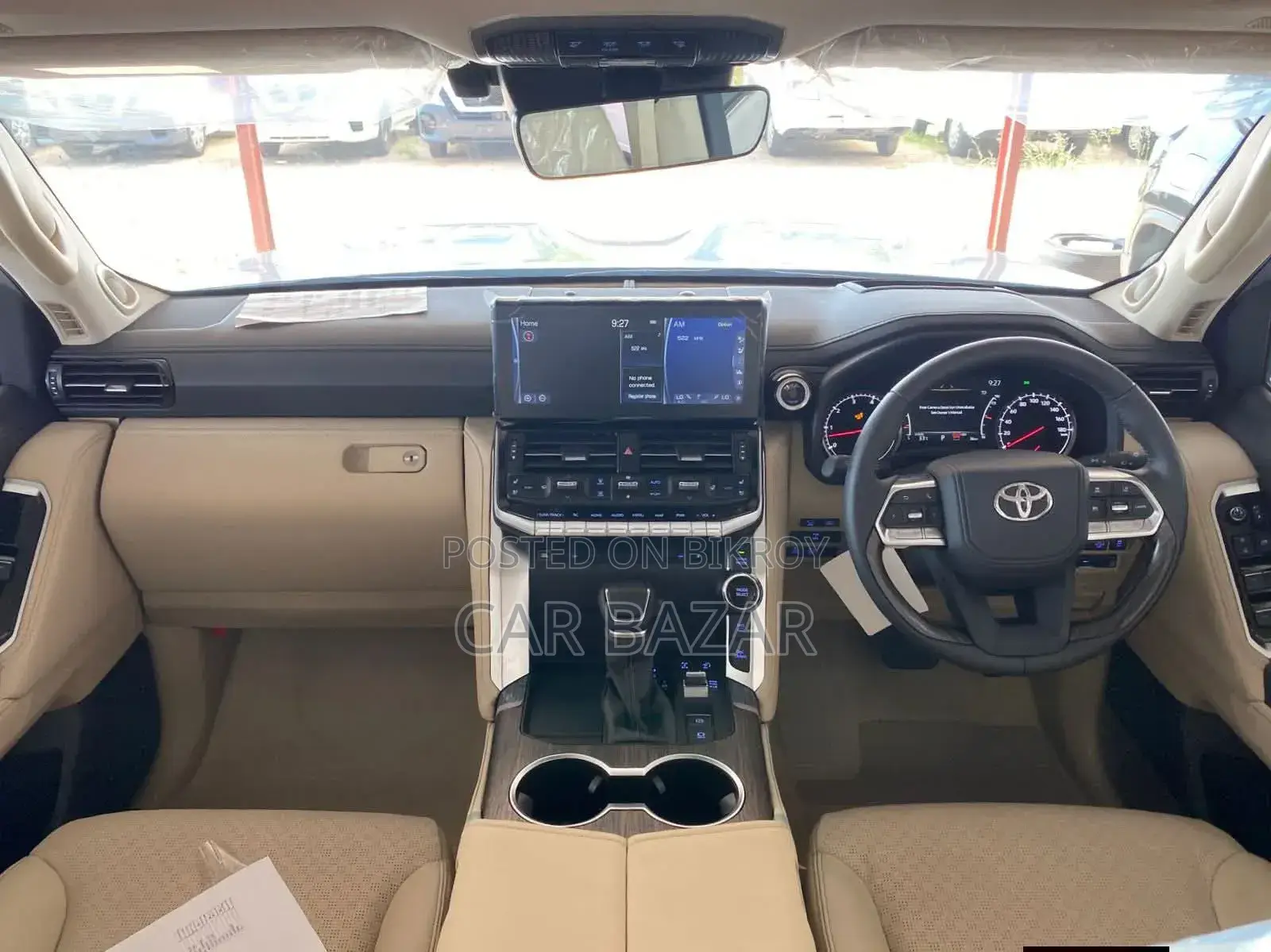 New Toyota Land Cruiser LC300 2025 Off White