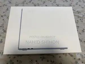 New Laptop Apple MacBook Air 2026 M5 13-Inch 16GB Apple M5 SSD 512GB