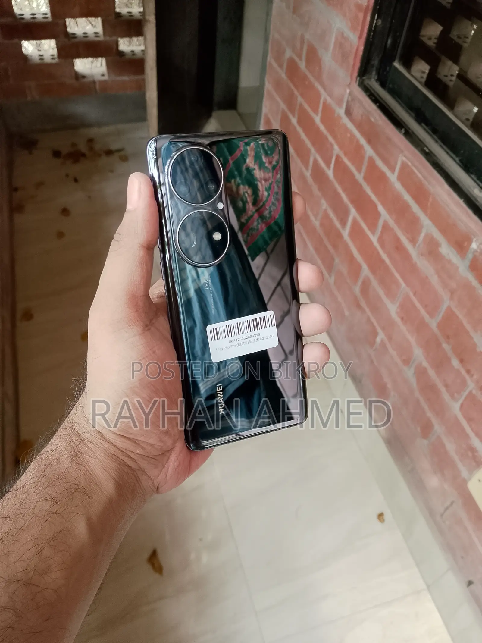 New Huawei P50 Pro 256 GB Black