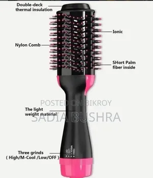 4 in 1 One Step Hair Styling Tool-Blow Dry-Curl-Volume-Straightening