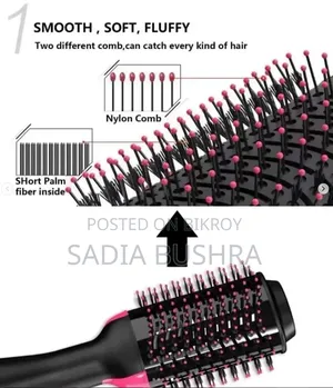 4 in 1 One Step Hair Styling Tool-Blow Dry-Curl-Volume-Straightening