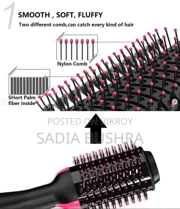 4 in 1 One Step Hair Styling Tool-Blow Dry-Curl-Volume-Straightening