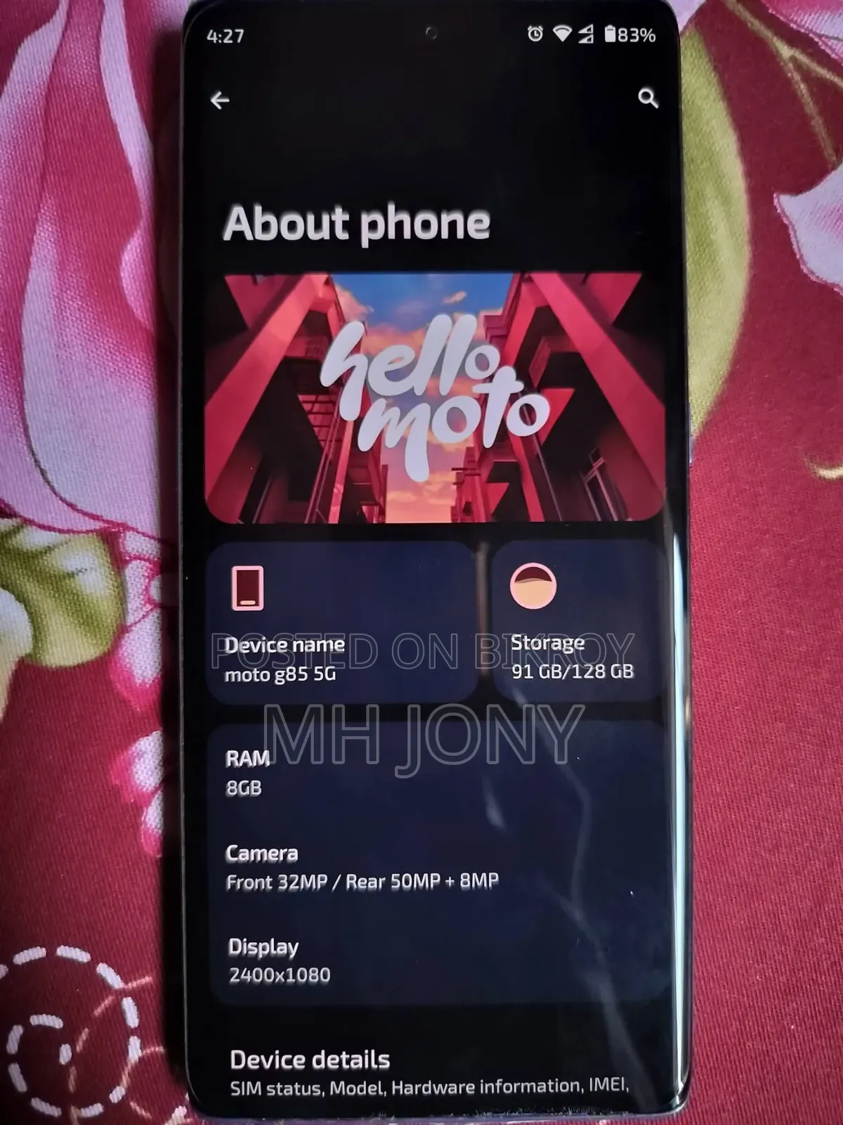 Motorola Moto G85 128 GB