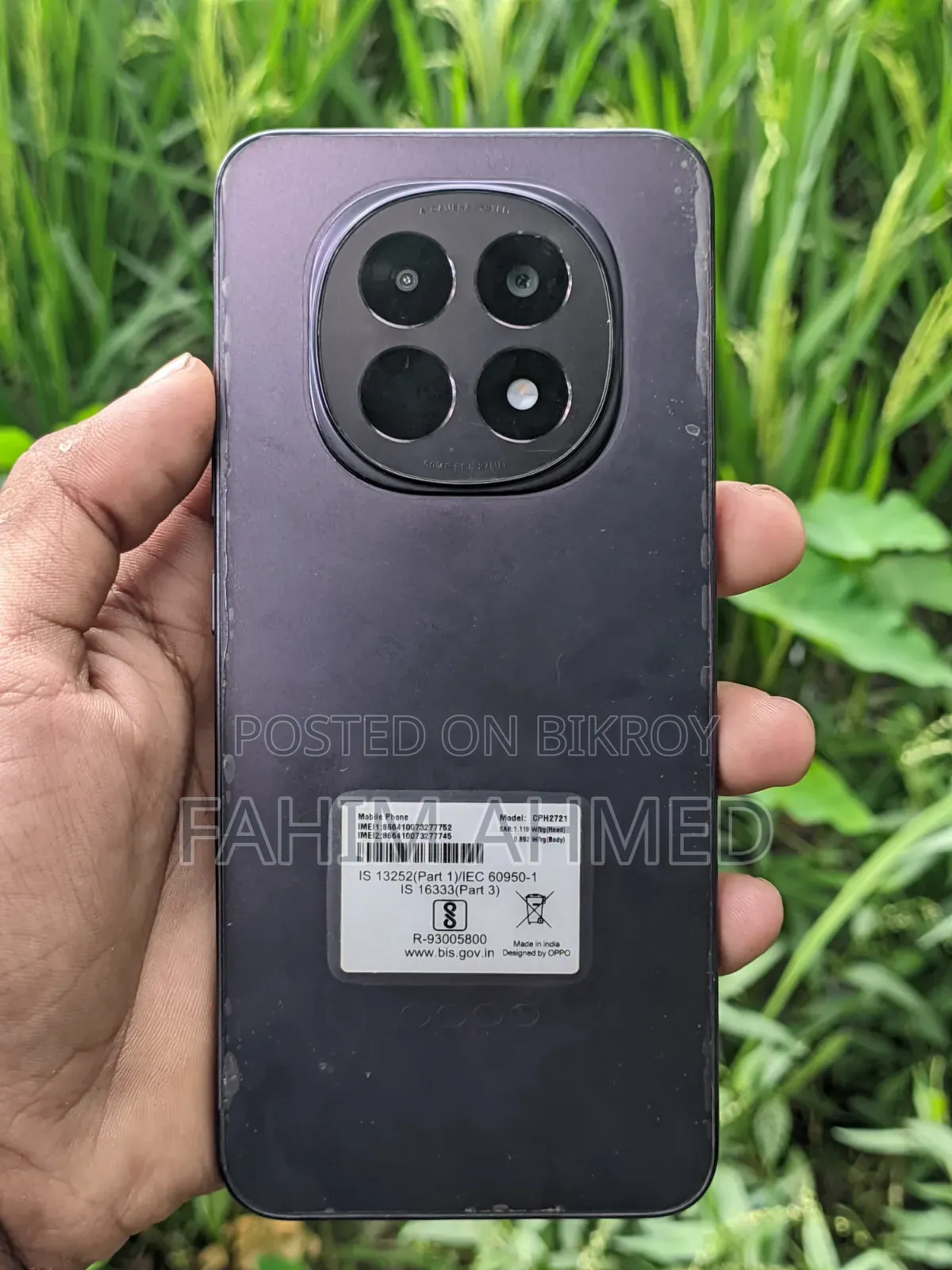 Oppo F29 128 GB Black