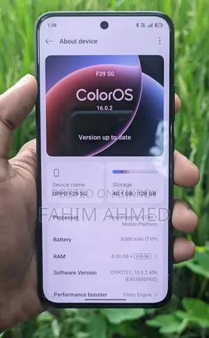Oppo F29 128 GB Black