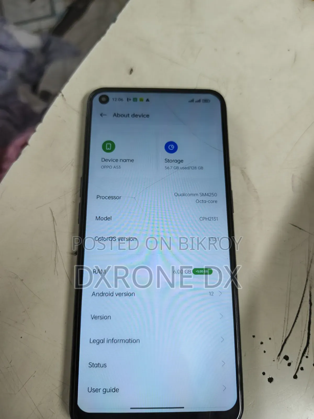 Oppo A53 5G 128 GB Purple