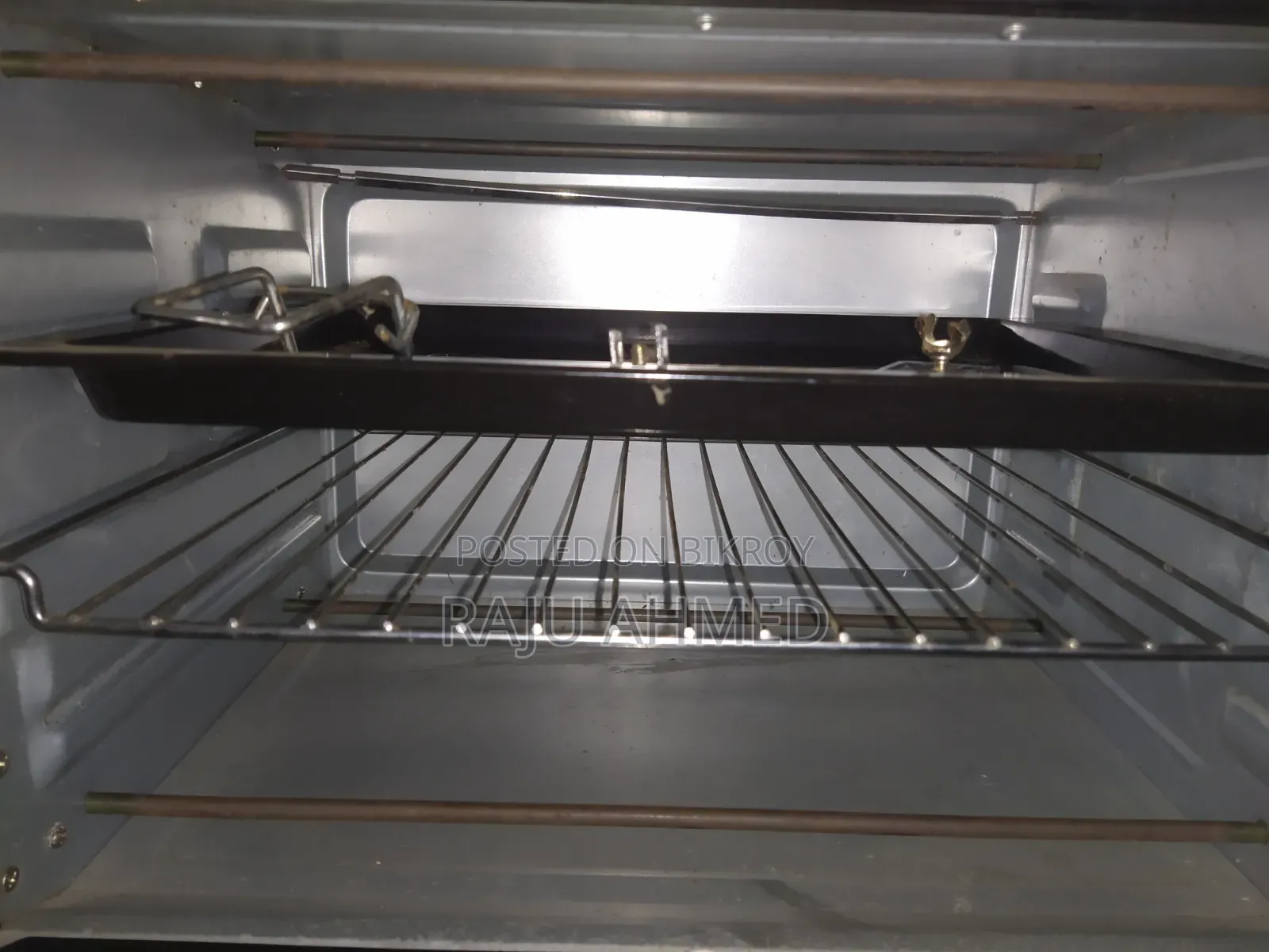 Nova Black Berry Toaster Oven With Grill
