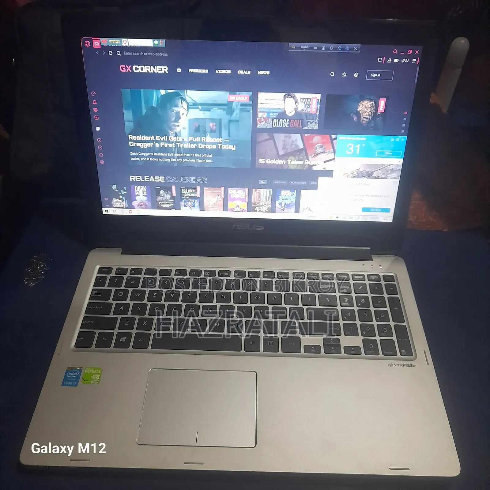 ল্যাপটপ Asus Transformer Book Flip TP500LA 8GB Intel Core I3 HDD+SSD 1T
