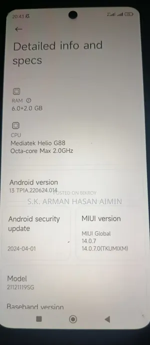 Realme 10 128 GB White