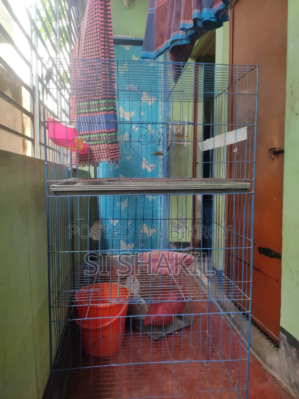 Three-layer cage
