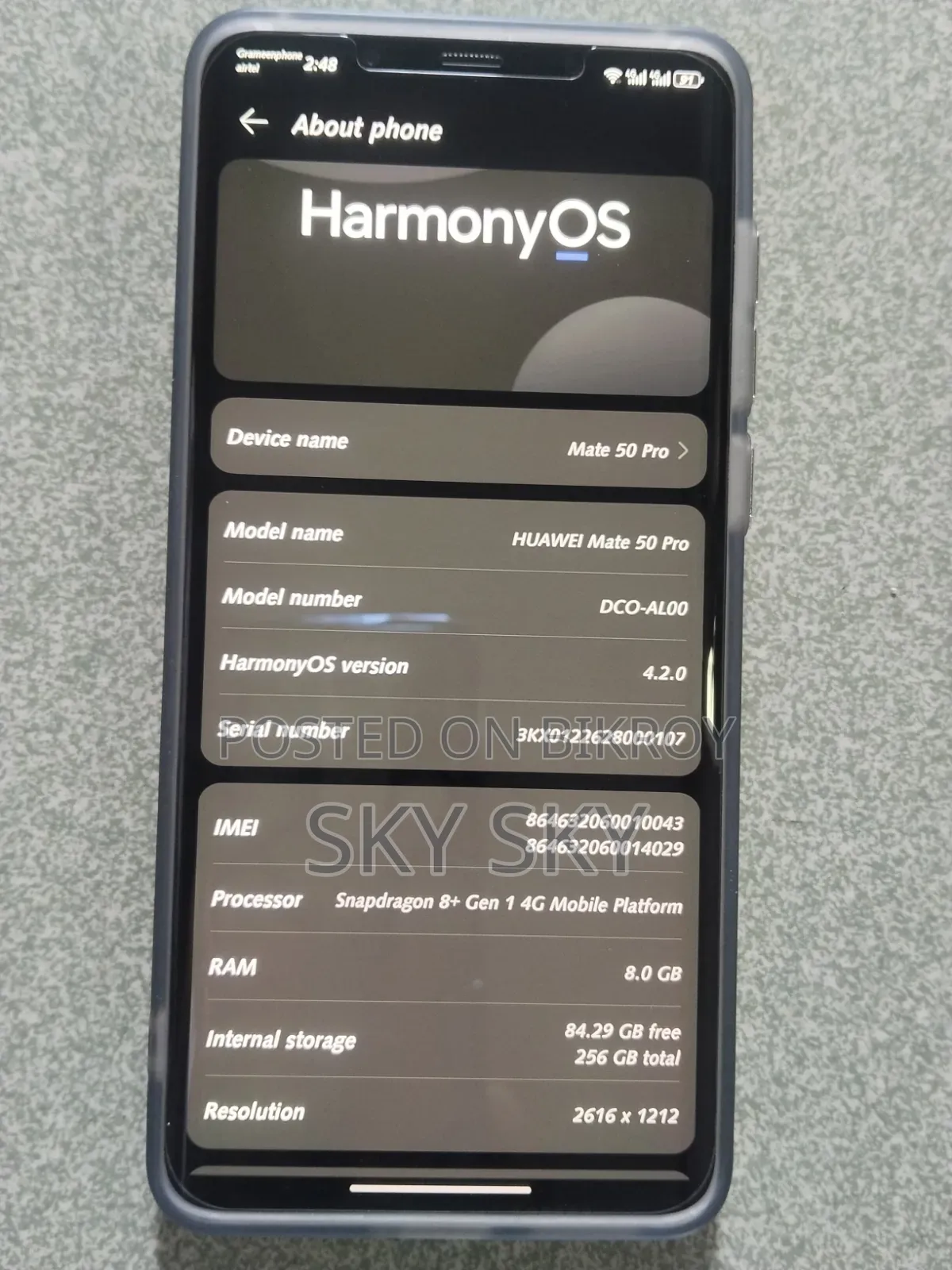 Huawei Mate 50 Pro 256 GB Black