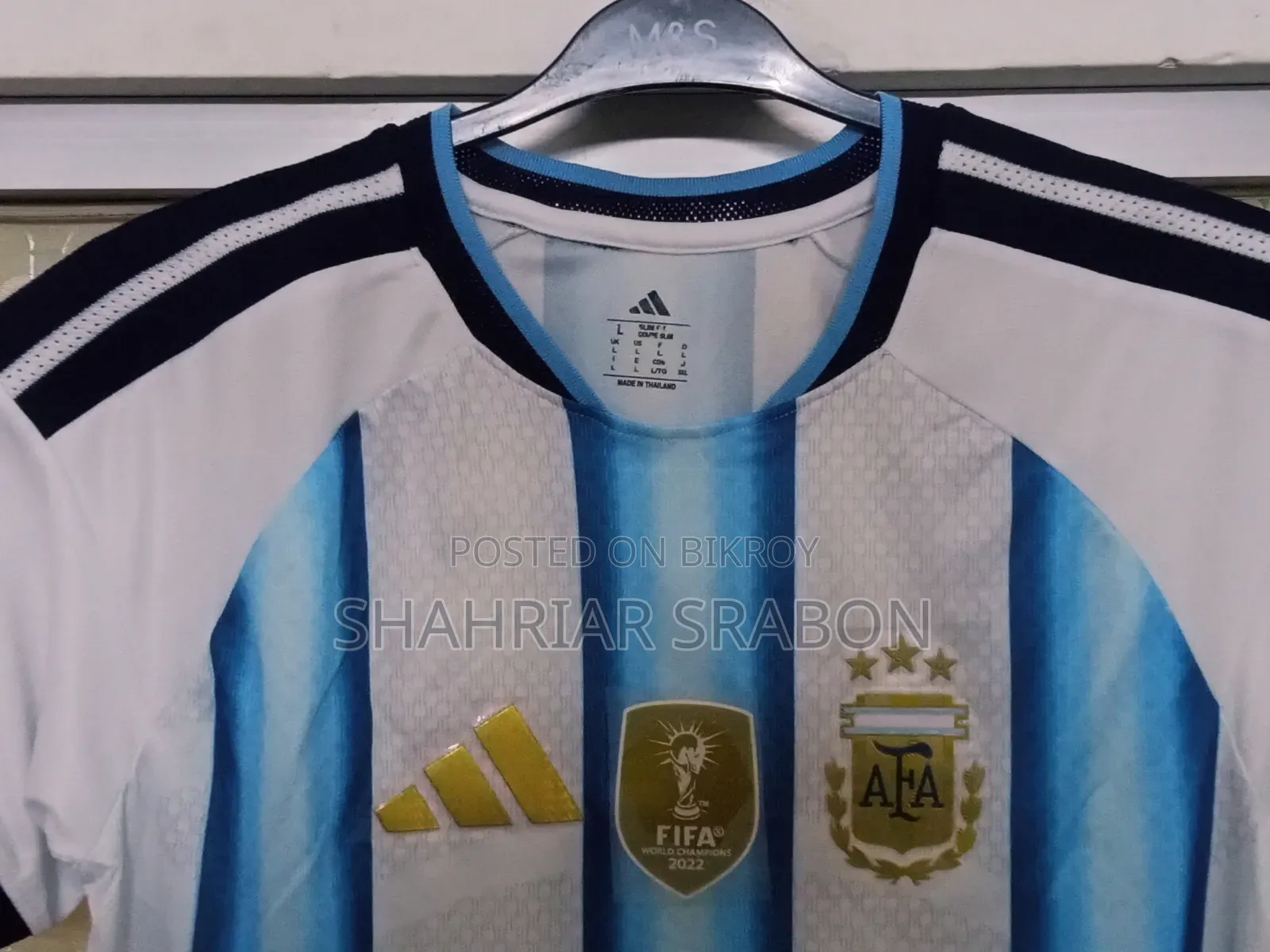 Argentina Fan Edition Jersey – All Sizes Available | Republic of Jersey