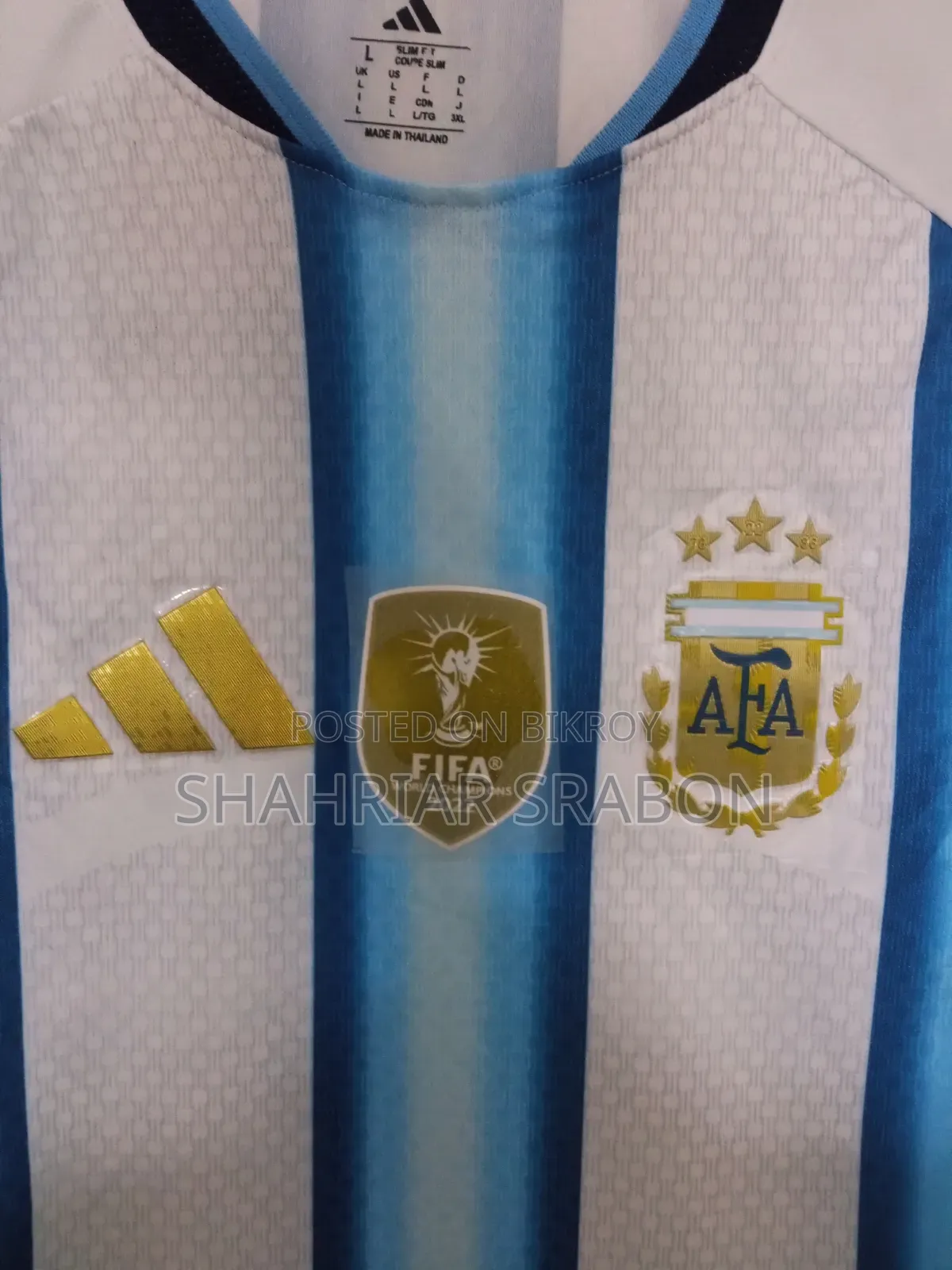 Argentina Fan Edition Jersey – All Sizes Available | Republic of Jersey
