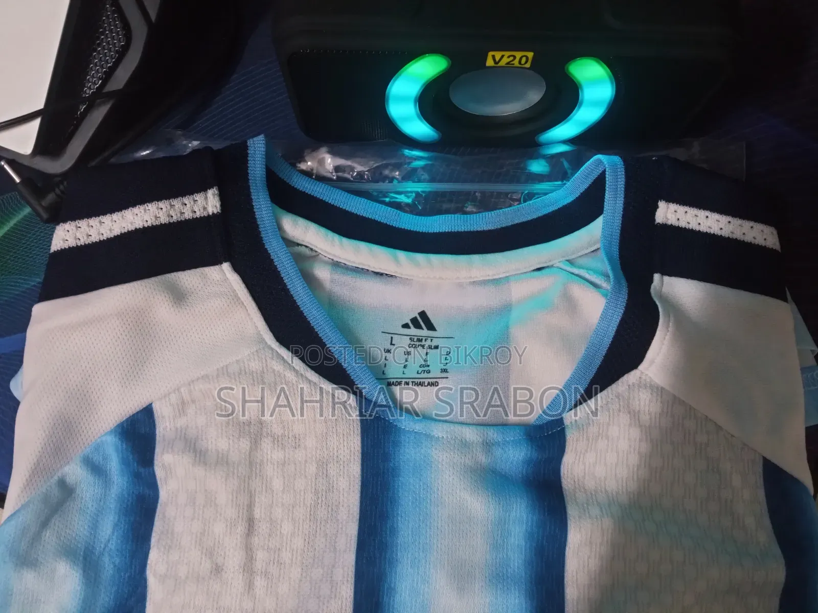 Argentina Fan Edition Jersey – All Sizes Available | Republic of Jersey