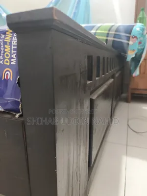 কাঠের বিছানা ৬/৭ ফুট