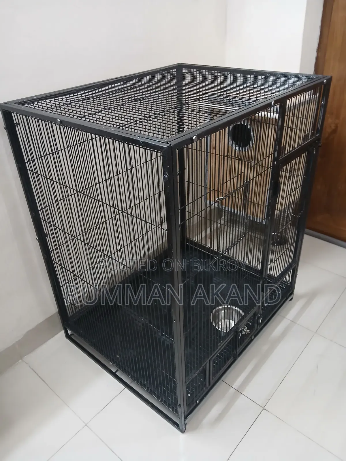 নাট সিস্টেম বার্ড কেজ উইথ বক্স